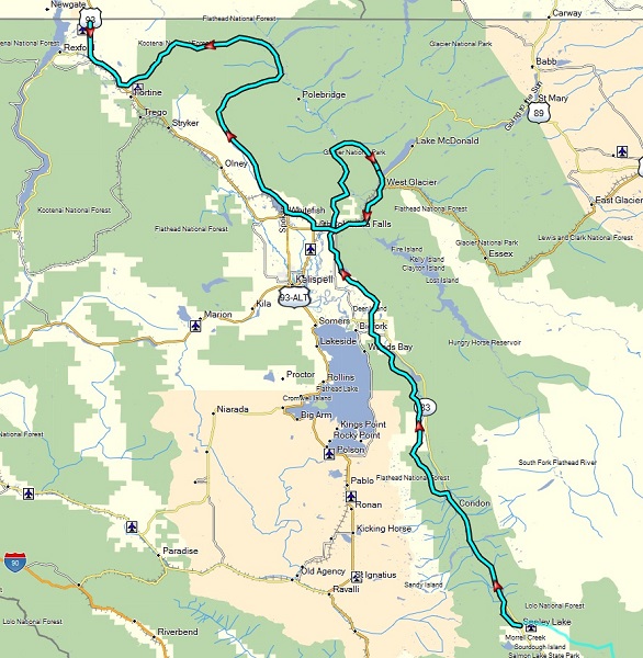 CDR day 13 map