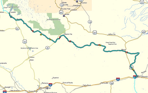 CDR day 8 map