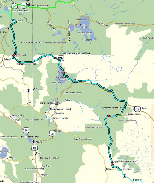 CDR day 9 map